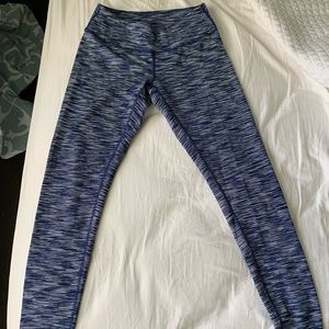 Blue Stripe Zella Leggings